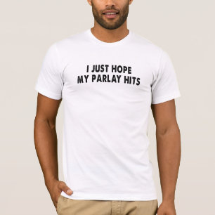 T-shirt J'espère juste que mon salon touche pour que je pu