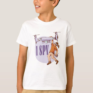 T-shirt J'espionne pour les pilotes de drones et les enfan