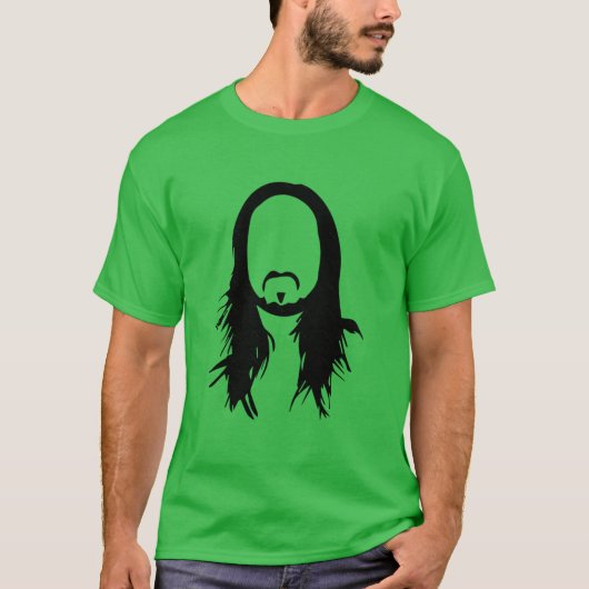 T-shirt Jesse Pinkman Cheveux Longs Steve Aoki rétro (Devant)