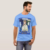 T-shirt Jessica Fletcherrading Card Murder She Wrote Fan A (Devant entier)