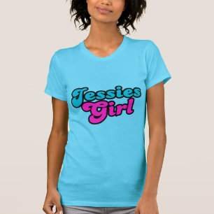T-shirt Jessies Girl Flirt 80s Retro