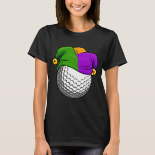 T-shirt Jester Golf Jester Joueur de Carnaval Mardi G