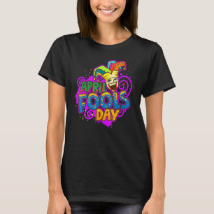 T-shirt Jester Happy April Fool's Day plaisanteries Pranks