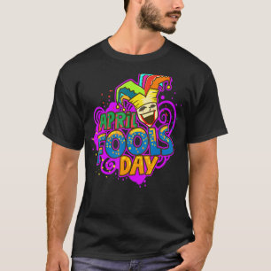 T-shirt Jester Happy April Fool's Day plaisanteries Pranks