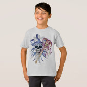 T-shirt Jester Skull (Devant entier)