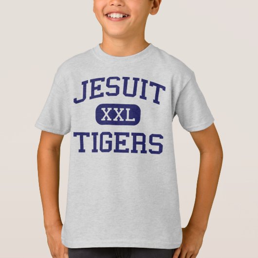 T-shirt Jésuite - tigres - lycée - Tampa la Floride (Devant)