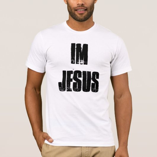 T-SHIRT JÉSUS (Devant)