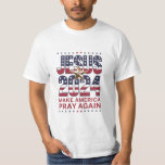 T-shirt Jésus 2024 Rendre la prière à l'Amérique<br><div class="desc">Jésus 2024 Rendre la prière à l'Amérique</div>