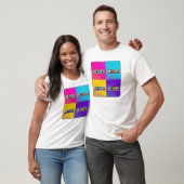 T-shirt JESUS - 4 Carrés (Unisexe)