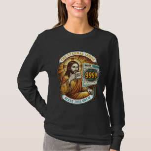 T-shirt Jésus 9999 Emails Non Lus Boîte de Réception Zéro