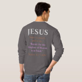 T-shirt JÉSUS A Commencé À Prêcher : Repentez-Vous. Cuivre (Dos entier)