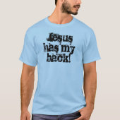 T-shirt Jésus a mon dos ! (Devant)