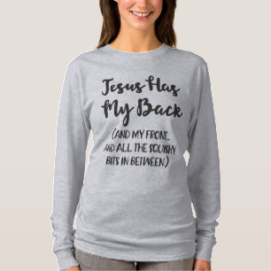 T-shirt Jésus a mon dos