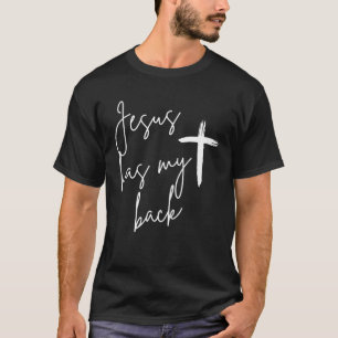 T-shirt Jésus a mon dos Religion Christian Retour