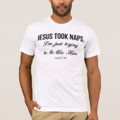 T-shirt Jésus A Pris Des Sièges (Devant)