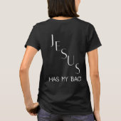 T-shirt Jésus A Toujours Mon Dos (Dos)