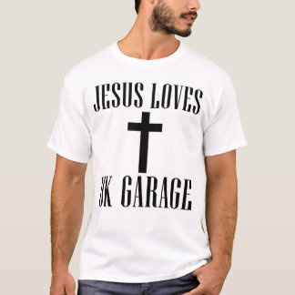 T-shirt Jésus aime le UK Garage