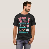 T-shirt Jésus Aime L'Enfer De Moi (Devant entier)