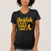 T-shirt Jésus Aime Mes Courbes (Devant)