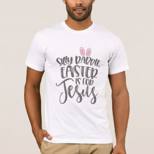 T-shirt Jésus amour   La Pâque Du Lapin Silencieux Est P