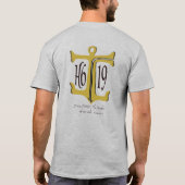 T-shirt Jésus, Ancre des âmes (Dos)