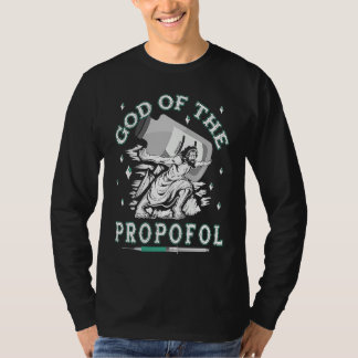 T-shirt Jesus and Propofol  crna Anesthesia  Anesthesiolog