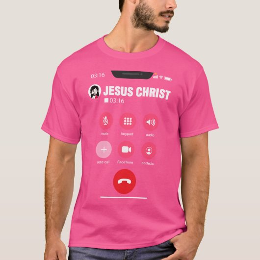 T-shirt Jésus appelle (Devant)