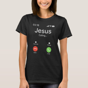 T-shirt Jésus Appelle - Chrétien