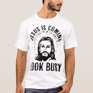 T-shirt Jésus Arrive À L'Air Occupé