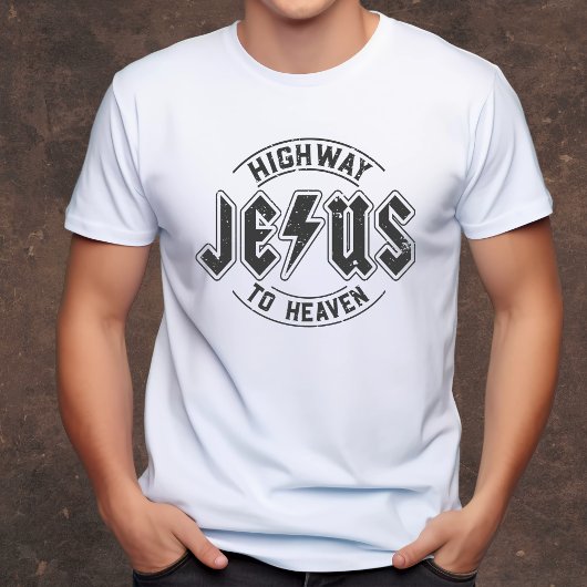 T-shirt Jésus - Autoroute vers le Ciel