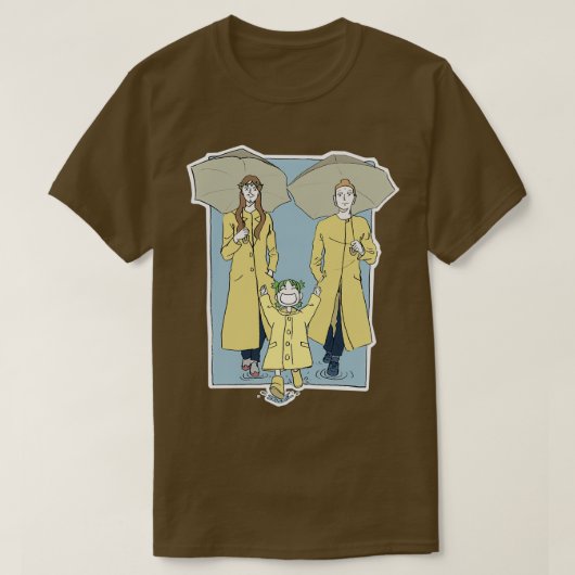 T-shirt Jesus Bouddha and Yotsuba (Design devant)