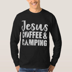 T-shirt Jesus Café et Camping