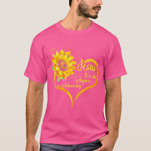 T-shirt Jésus Ce N'Est Pas Une Religion C'Est Une Relation