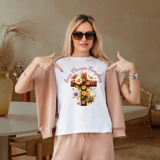 T-shirt Jésus change tout