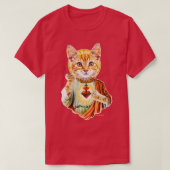 T-shirt Jésus chat (Design devant)