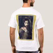 T-shirt Jésus Christ 1888 par Georg Karl Franz Cornicelius (Dos)