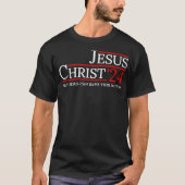 T-shirt Jésus Christ 2024 Seul Jésus peut sauver cette nat (Devant)