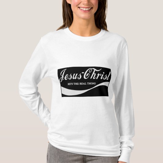 T-shirt Jésus Christ c'est la vraie chose (Devant)