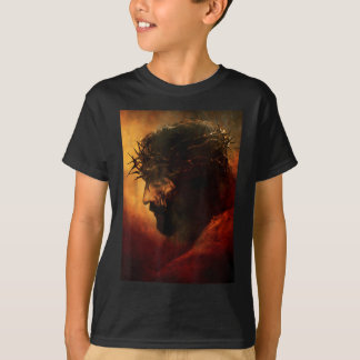 T-shirt Jésus-Christ drôle avec graphique de couronne d'ép