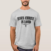 T-shirt Jésus Christ est le Seigneur chrétien (Devant)