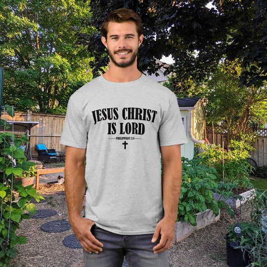 T-shirt Jésus Christ est le Seigneur chrétien