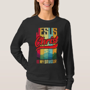 T-shirt Jésus Christ Est Mon Sauveur Pour Les Femmes Chrét