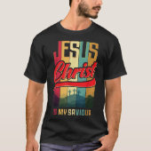 T-shirt Jésus Christ est mon Sauveur pour les Femmes chrét (Devant)