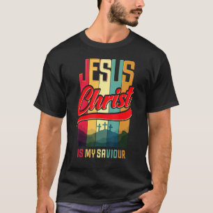 T-shirt Jésus Christ Est Mon Sauveur Pour Les Femmes Chrét