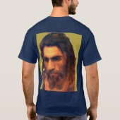 T-shirt Jesus Christ head study before 1872 Ivan Kramskoi (Dos)