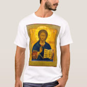 T-shirt Jésus Christ Icône russe (Devant)