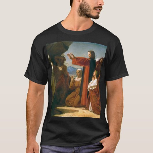 T-shirt Jésus Christ - La Résurrection De Lazare (Devant)