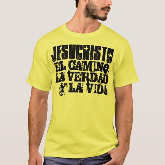T-shirt Jésus-Christ le chemin (Devant)