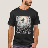 T-shirt Jésus Christ Le Rapace Art Religieux Chrétien (Devant)