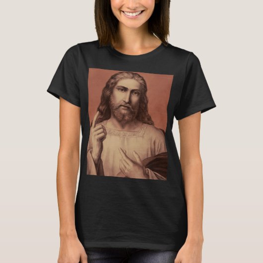 T-shirt Jésus Christ l'enseignant (Devant)